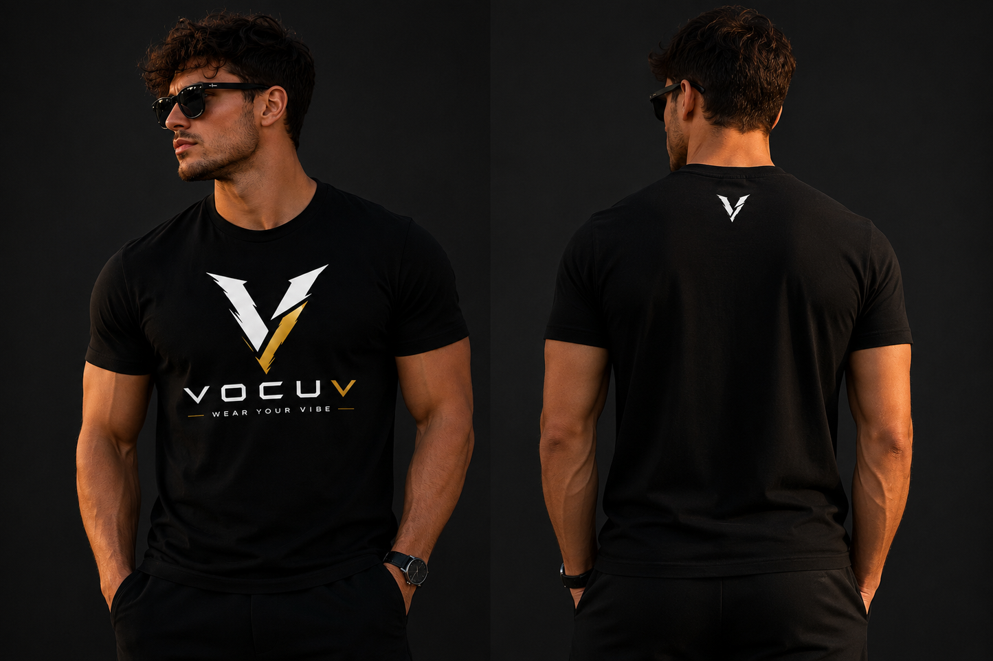 VOCUV T-Shirt Dominance Black™
