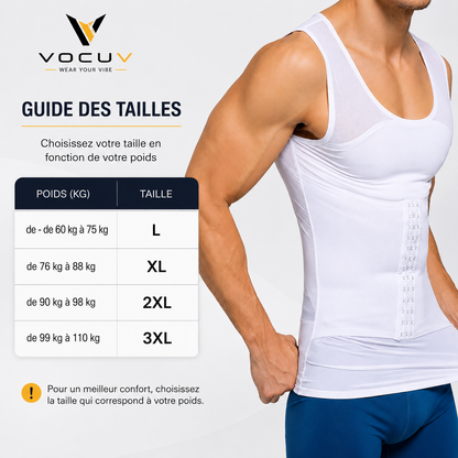 Débardeur de Compression Premium – Haute Qualité à 3 Niveaux de Compression