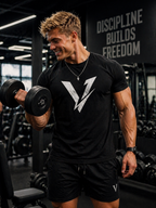 Pack 2 PCS : T-Shirt Premium Signature - VOCUV Elite Black 100% COTON