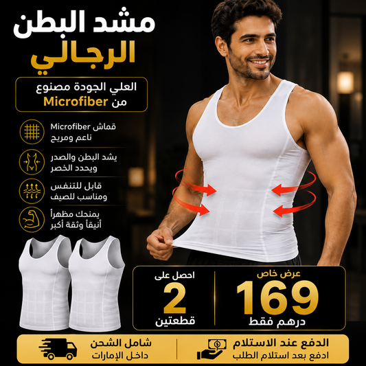 مشد البطن الرجالي الفاخر