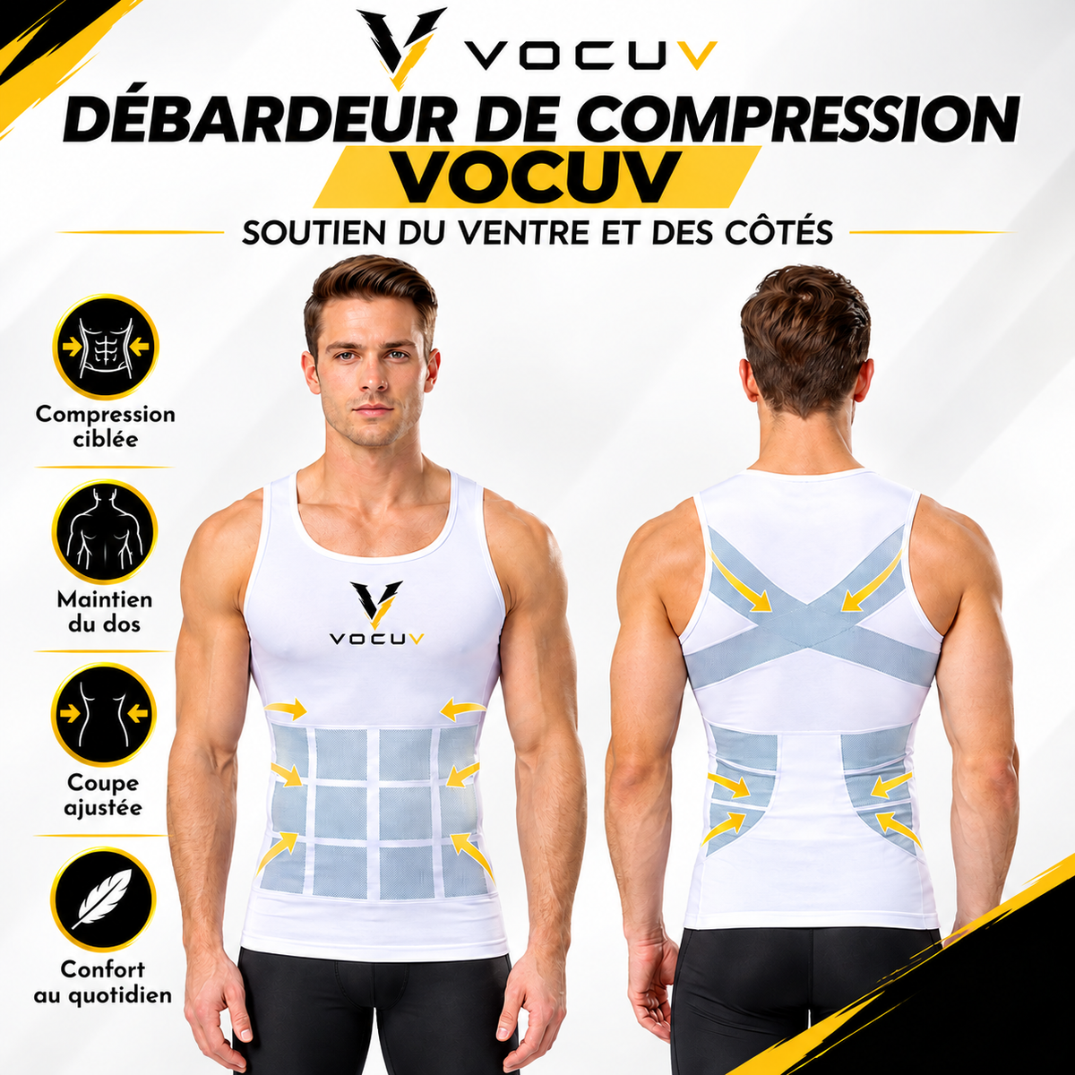 PROMO -25 % 🔥 Débardeur de compression – Qualité Premium | Vocuv