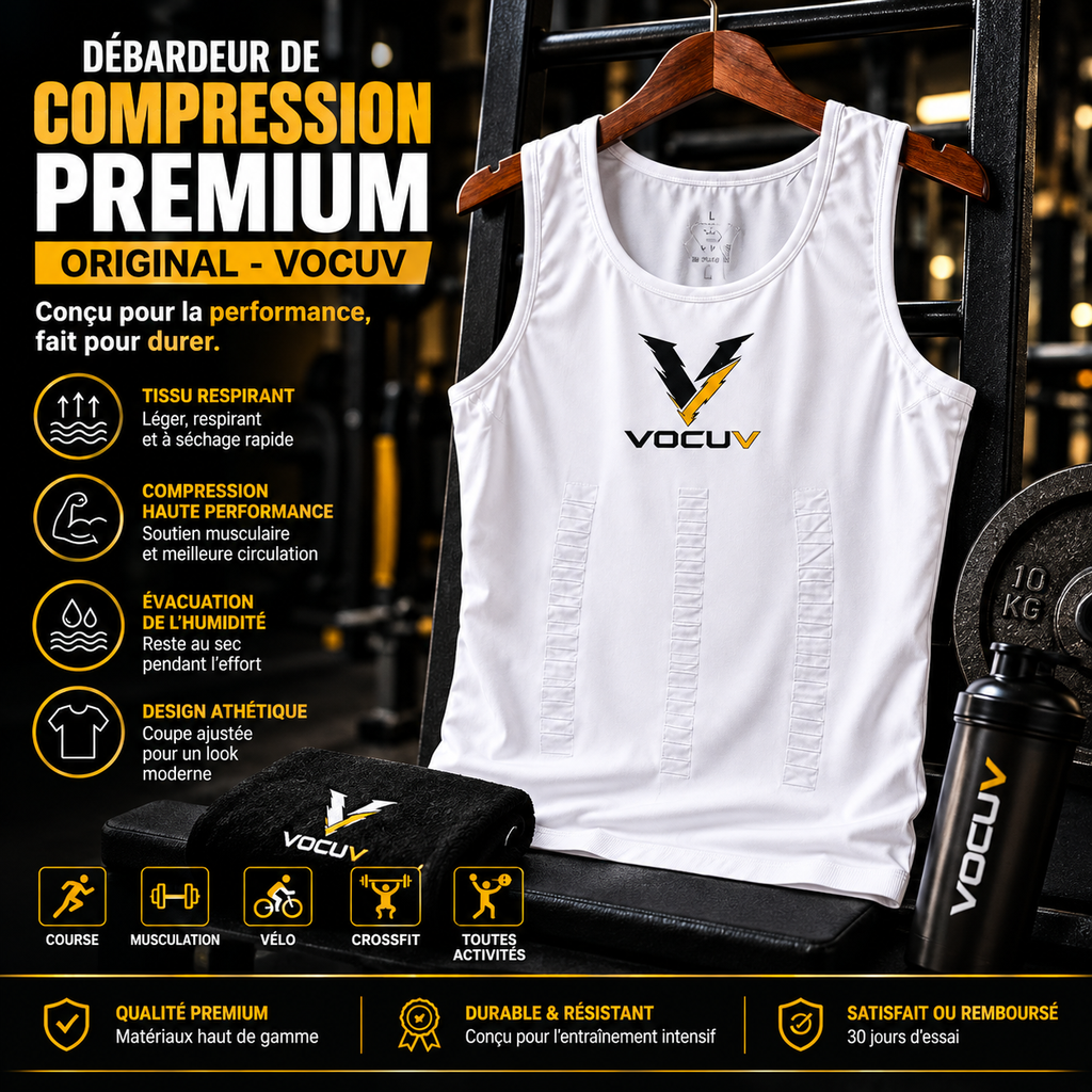 PROMO -25 % 🔥 Débardeur de compression – Qualité Premium | Vocuv