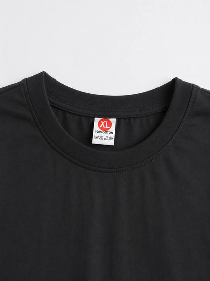 Pack 2 PCS : T-Shirt Premium Signature - VOCUV Elite Black 100% COTON