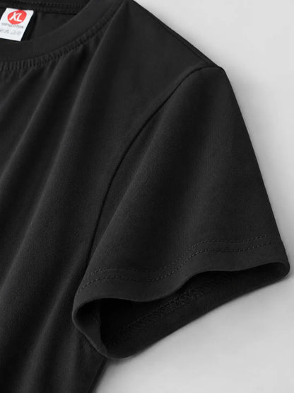 Pack 2 PCS : T-Shirt Premium Signature - VOCUV Elite Black 100% COTON