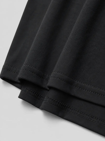 Pack 2 PCS : T-Shirt Premium Signature - VOCUV Elite Black 100% COTON